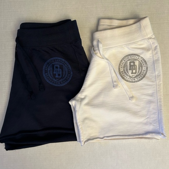 Vintage Nike The Athletic Dept Beaverton Oregon bundle of 2 shorts Sz-M.  W18 - Picture 1 of 12